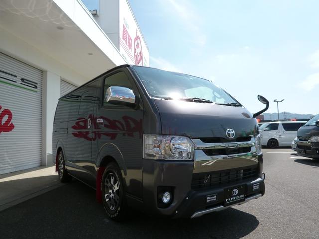 スーパーGL ダークプライムII TRDフロントスポイラー TRD15インチホイール&ナスカータイヤ マッドフラップ LEDイエローフォグランプ(6枚目)