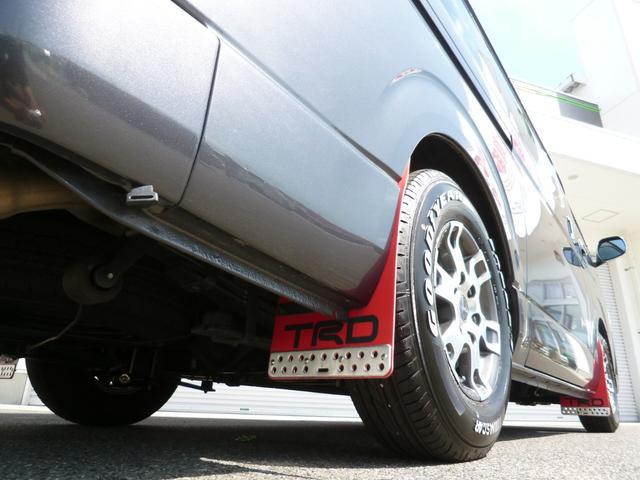 スーパーGL ダークプライムII TRDフロントスポイラー TRD15インチホイール&ナスカータイヤ マッドフラップ LEDイエローフォグランプ(13枚目)
