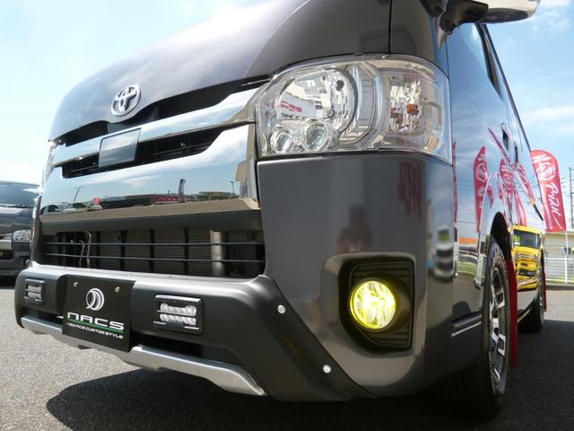スーパーGL ダークプライムII TRDフロントスポイラー TRD15インチホイール&ナスカータイヤ マッドフラップ LEDイエローフォグランプ(31枚目)