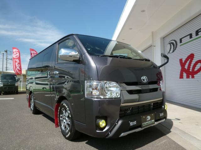 スーパーGL ダークプライムII TRDフロントスポイラー TRD15インチホイール&ナスカータイヤ マッドフラップ LEDイエローフォグランプ(32枚目)
