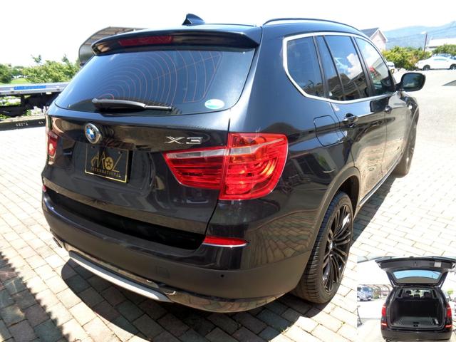 Ｘ３ ｘＤｒｉｖｅ　２０ｄ　ハイラインＰＫＧ　本革パワーシートナビＴＶ（テレビアクティブ）バックカメラＢｌｕｅｔｏｏｔｈスマキー＆プッシュスタート　デイライト　ＵＳＢ動画再生　Ｍスポブラック１９アルミドラレコ　パワーバックドア（2枚目）