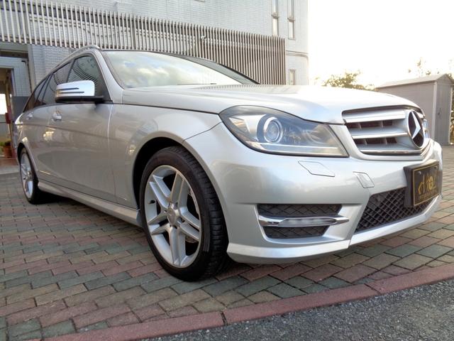 Cクラスステーションワゴン C200ブルーエフィシェンシーワゴンアバンG AMGスタイリングPKG本革パワーシートナビフルセグTVバックカメラBlutoothハンズフリー&音楽DVDパドルシフトシートヒーターETC2.0AMGエアロAMG17アルミドリルドディスクローター(73枚目)