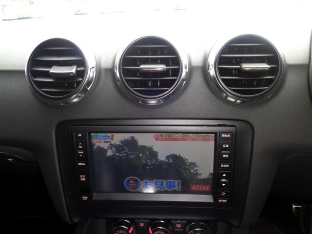 ＴＴクーペ ２．０ＴＦＳＩ　クワトロ　Ｓラインリミテッド　コンペティションＲＳリアウィング　ＳＬＩＮＥエアロ　ナビ　フルセグＴＶ　障害物センサー　可変オートリアスポイラー　Ｓライン専用純正１８アルミ　ＢｙキセノンＢｌｕｅｔｏｏｔｈハンズフリー＆音楽　ＤＶＤ（22枚目）