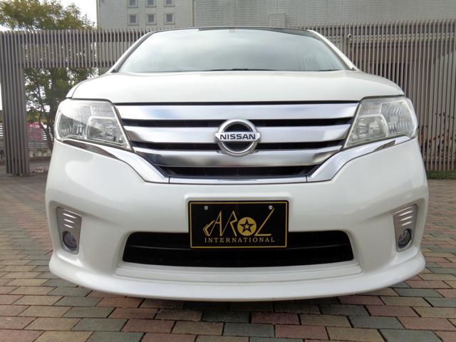 セレナ ハイウェイスター　Ｓ－ハイブリッド　Ｖセレクション　８インチナビ　フルセグＴＶバックカメラ両側パワスラ　リアフリップダウンモニターＢｌｕｅｔｏｏｔｈハンズフリー＆音楽　８人乗　セキュリティ＆セーフティパック　ＨＩＤライトフォグ　オートクルーズ　ＥＴＣ（3枚目）