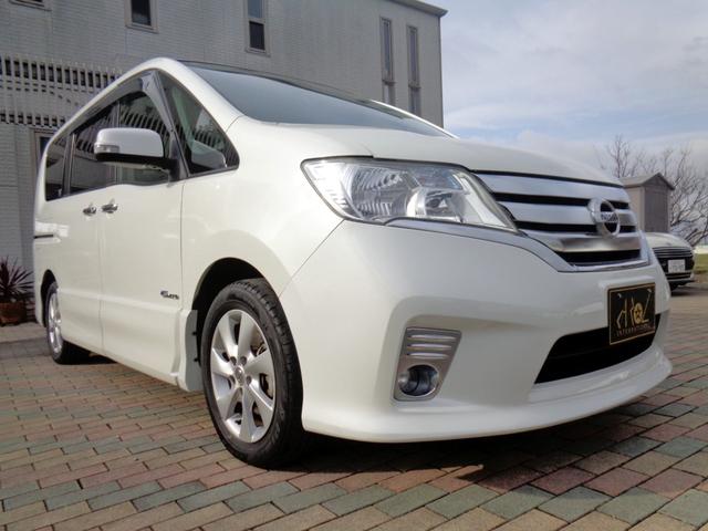 セレナ ハイウェイスター　Ｓ－ハイブリッド　Ｖセレクション　８インチナビ　フルセグＴＶバックカメラ両側パワスラ　リアフリップダウンモニターＢｌｕｅｔｏｏｔｈハンズフリー＆音楽　８人乗　セキュリティ＆セーフティパック　ＨＩＤライトフォグ　オートクルーズ　ＥＴＣ（70枚目）