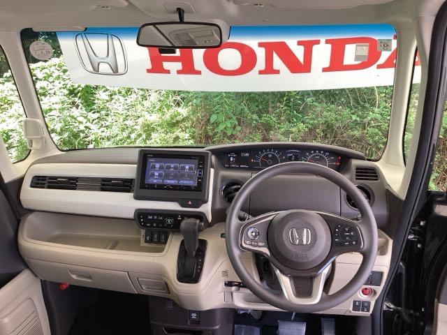Ｎ－ＢＯＸ Ｇ・Ｌホンダセンシング　純正メモリーナビ　ドラレコ　リアカメラ　誤発信抑制　Ｂモニ　ＥＣＯＮモード　ドライブレコーダ　横滑り防止装置付　ナビＴＶ　フルセグＴＶ　Ａライト　ＬＥＤヘッドライト　スマートキー　イモビ　ＥＴＣ　ＰＷ（2枚目）