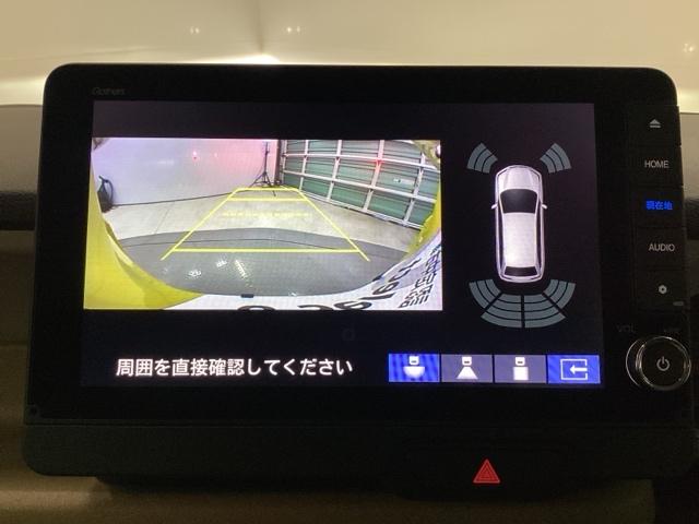 Ｎ－ＢＯＸ ファッションスタイル　クルコン　衝突被害軽減Ｂ　障害物センサー　バックカメラ　両側電動スライドドア　純正ナビ　フルセグ　ドラレコ　シートヒーター　ソナー　盗難防止装置　スマートキ　ＵＳＢポート　ＬＥＤランプ　バックモニター（3枚目）