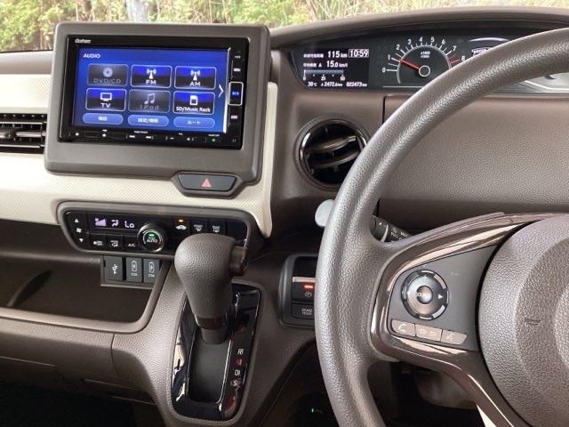 Ｎ－ＢＯＸ Ｌ　純正ナビ　フルセグ　リアカメラ　衝突回避支援ブレーキ　Ｉ－ＳＴＯＰ　ドラレコ付　ＰＷ　パワステ　Ｓヒーター　スマ－トキ－　Ｂカメ　地デジＴＶ　ナビ＆ＴＶ　横滑り防止　ＥＴＣ車載器　ＬＥＤライト　ＤＶＤ（2枚目）