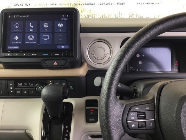 N-BOX ベースグレード デモカー 片側電動スライドドア クルコン 障害物センサー 純正ナビ ドラレコ ETC シートヒーター 衝突軽減システム スマートキ- 禁煙 カーテンエアバック イモビライザー ECOモード 横滑り防止(3枚目)