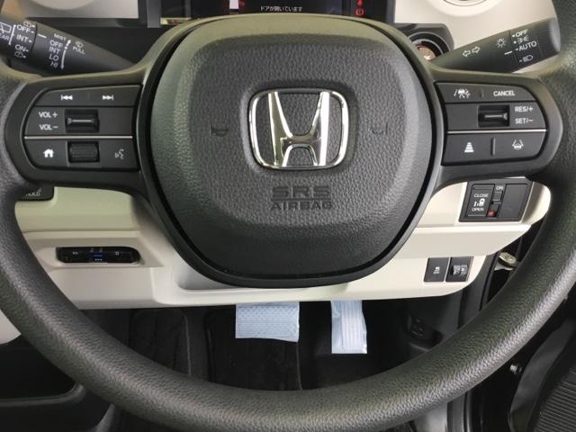 N-BOX ベースグレード デモカー 片側電動スライドドア クルコン 障害物センサー 純正ナビ ドラレコ ETC シートヒーター 衝突軽減システム スマートキ- 禁煙 カーテンエアバック イモビライザー ECOモード 横滑り防止(17枚目)