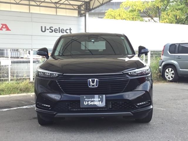 ヴェゼル ｅ：ＨＥＶＸ　クルコン　衝突軽減Ｂ　純正ナビ　ＥＴＣ　前後ドラレコ　前後障害物センサー　ＡＡＣ　イモビライザー　スマ－トキ－　誤発進抑制　ＰＷ　リアカメラ　ＥＳＣ　キーフリー　ＬＥＤヘッドランプ　ナビＴＶ　ＡＢＳ（6枚目）