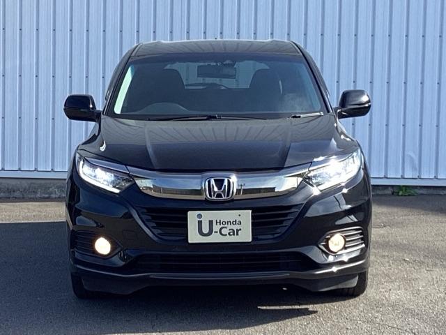 ヴェゼル ハイブリッドＸ・ホンダセンシング　シ－トヒ－タ－　記録簿　横滑防止　Ｒカメラ　スマ－トキ－　クルコン　ＥＴＣ車載器　サイドエアバック　キーレスエントリー　ＡＢＳ　ＤＶＤ再生　ＬＥＤヘッドライト（6枚目）