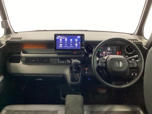 Ｎ－ＢＯＸカスタム ターボ　両側電動スライドドア　リアカメラ　ＥＴＣ　イモビライザー　衝突被害軽減　ベンチシート　キーフリー　Ｐセンサー　ＥＳＣ　パワステ　ＤＶＤ再生　両席エアバック　サイドエアバッグ　ターボ車　ＵＳＢ接続（2枚目）