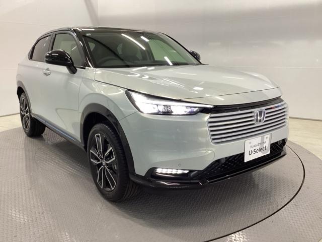 ヴェゼル e:HEVZ・PLaYパッケージ 電動リアゲート シートヒーター ETC オートクルーズコントロール アイドリングストップ LEDヘッド USB 電動テールゲート 衝突被害軽減システム リヤカメラ フルセグテレビ 横滑り防止装置(7枚目)