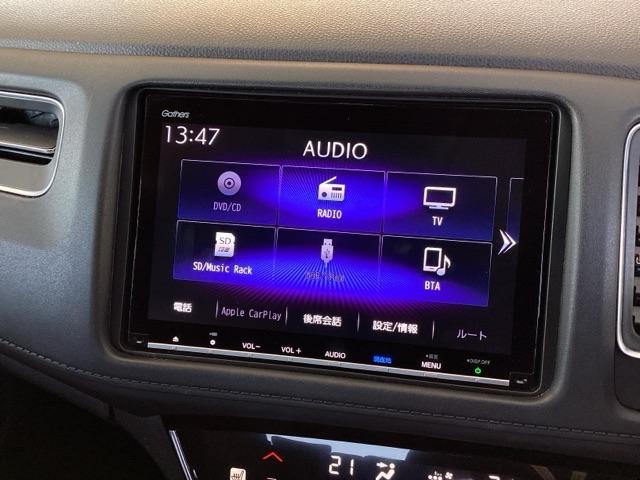 ナビ機能だけではありません、オーディオ機能も充実しています。