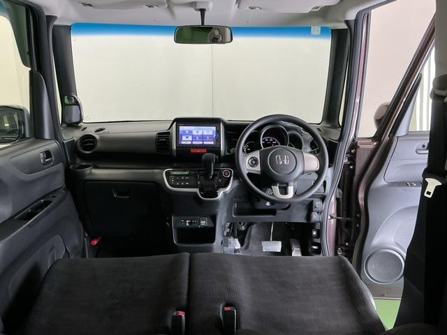Ｎ－ＢＯＸ Ｇ・Ｌパッケージ　ドラレコ　ナビ　Ｒカメラ　ブルートゥース　Ｉ－ＳＴＯＰ　ベンチ席　メンテナンスノート　カラーバックモニター　全席ＰＷ　イモビライザー　１セグ　ＡＡＣ　横滑り防止　スマートキー　ＡＢＳ　ＥＴＣ（2枚目）