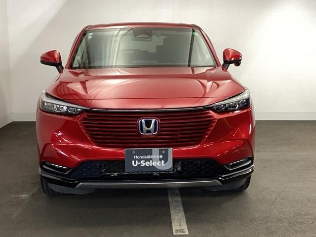 ヴェゼル e:HEVZ リアカメラ シートヒーター ETC 衝突回避支援ブレーキ機能 パノラミックビューモニター スマキ フルオートエアコン Dレコ エアバッグ 両席エアバック Rカメ パワーウィンドウ LEDランプ ABS(6枚目)