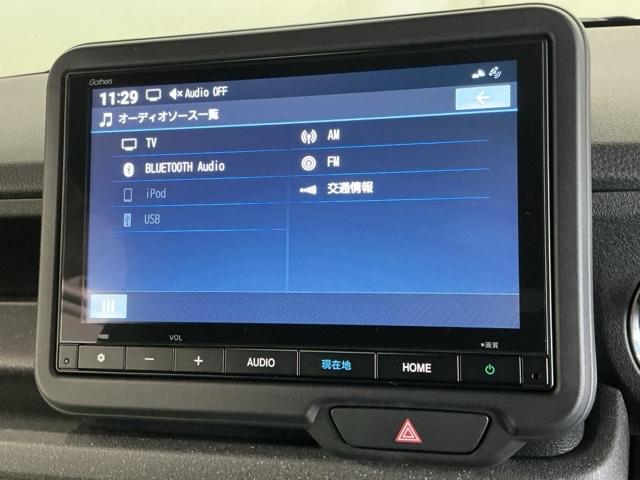 N-BOXカスタム ベースグレード ドラレコ ナビ Rカメラ ブルートゥース USB接続 CMBS Dレコ ベンチシート オートエアコン スマートキ LED 盗難防止装置 クルコン ETC バックカメラ フルセグTV パワーステアリング(11枚目)