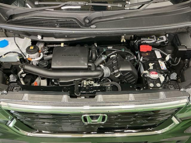 N-BOXカスタム ベースグレード ドラレコ ナビ Rカメラ ブルートゥース USB接続 CMBS Dレコ ベンチシート オートエアコン スマートキ LED 盗難防止装置 クルコン ETC バックカメラ フルセグTV パワーステアリング(32枚目)