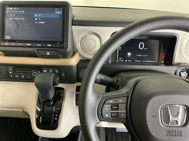 Ｎ－ＢＯＸ ベースグレード　ドラレコ　ナビ　Ｒカメラ　ブルートゥース　衝突軽減システム　スマートキ－　カーテンエアバック　イモビライザー　ＥＣＯモード　横滑り防止　オートクルーズ　ＬＥＤヘッドライト　キーフリー　地デジ　ＡＢＳ（3枚目）