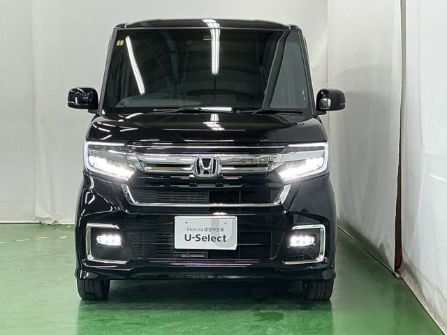 Ｎ－ＢＯＸカスタム Ｌ　ドラレコ　ナビ　Ｒカメラ　ブルートゥース　両席電動スライドドア　Ｐソナー　サイドエアバッグ　Ａストップ　シートヒータ　ベンチシート　点検記録簿　キーフリーシステム　ＬＥＤライト　リアカメ　ＡＣ　ＥＴＣ（6枚目）
