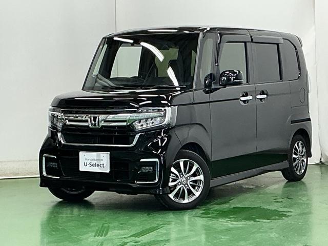 Ｎ－ＢＯＸカスタム Ｌ　ドラレコ　ナビ　Ｒカメラ　ブルートゥース　両席電動スライドドア　Ｐソナー　サイドエアバッグ　Ａストップ　シートヒータ　ベンチシート　点検記録簿　キーフリーシステム　ＬＥＤライト　リアカメ　ＡＣ　ＥＴＣ（10枚目）