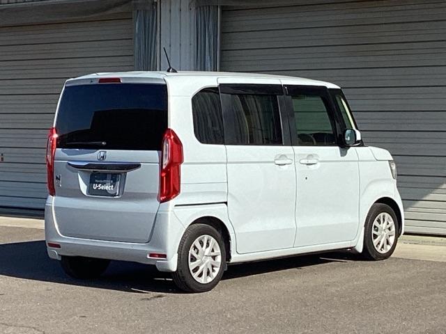Ｎ－ＢＯＸ Ｌ　純正ナビ／バックモニター　衝突回避支援ブレーキ　Ｉ－ＳＴＯＰ　クリソナ　ＰＷ　パワステ　Ｓヒーター　スマ－トキ－　Ｂカメ　横滑り防止　整備記録簿　ＬＥＤライト　エアコン付き　Ｗエアバック　キーレス付（8枚目）