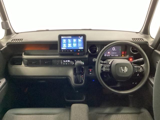 N-BOXカスタム ベースグレード HondaCONNECT対応純正メモリーナビ ドラレコ USB接続 CMBS Dレコ ベンチシート オートエアコン スマートキ LED 盗難防止装置 クルコン ETC バックカメラ フルセグTV(2枚目)