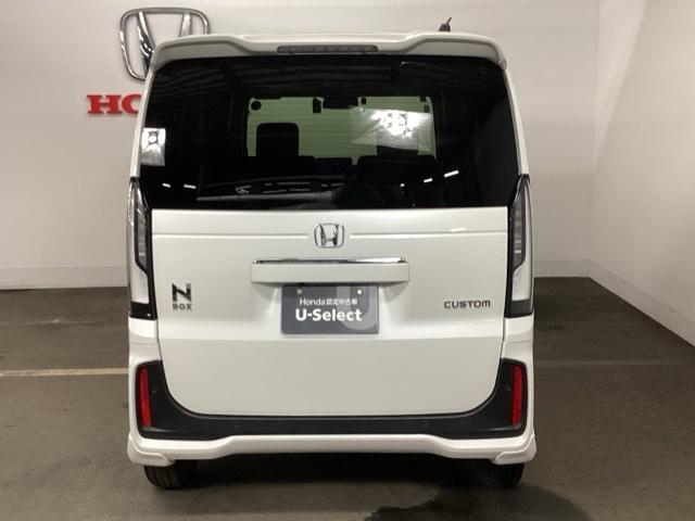 N-BOXカスタム ベースグレード メモリーナビ リアカメラ ドラレコ USB接続 CMBS Dレコ 禁煙 ベンチシート オートエアコン スマートキ LED 盗難防止装置 クルコン ETC バックカメラ フルセグTV パワーステアリング(9枚目)