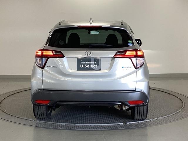 ヴェゼル ハイブリッドＸ・Ｌパッケージ　純正メモリーナビ　衝突低減ブレーキ　ブレーキサポート　ＥＣＯＮ　後カメラ　フルタイム４ＷＤ　ナビＴＶ　盗難防止装置　ＬＥＤ　エアコン　シートヒータ　サイドＳＲＳ　キーレス　ワンセグＴＶ　ＤＶＤ　ＥＴＣ（9枚目）