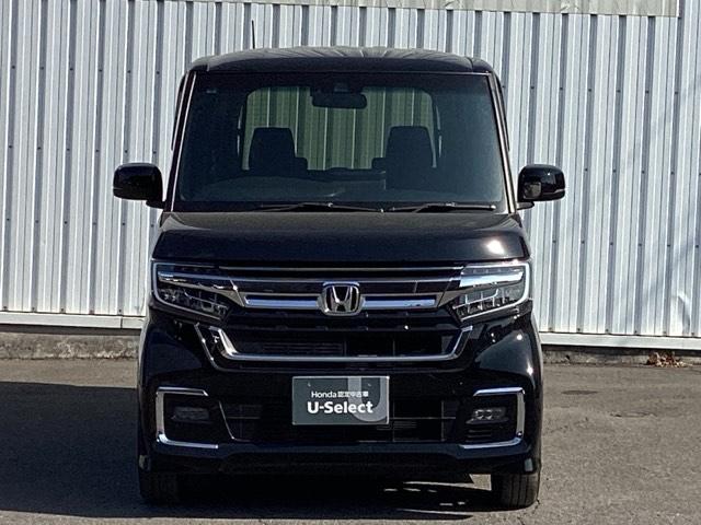 N-BOXカスタム G・Lターボホンダセンシング プラズマクラスター技術搭載フルオート・エアコンディショナー ターボ付 横滑り防止機能 ETC搭載 Sヒーター LEDヘットライト ABS 地デジ DVD視聴可能 セキュリティアラーム ナビTV付 PS(6枚目)