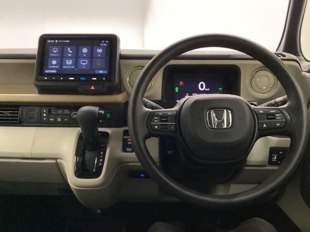 N-BOX ベースグレード HondaCONNECT対応純正メモリーナビ ドラレコ アイスト セキュリティアラーム 両側スライド 地デジTV 誤発信抑制機能 キーレスエントリー 前席シートヒーター USBポート バックカメラ付(3枚目)