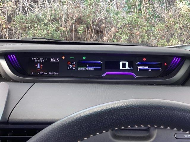 フリード+ハイブリッド ハイブリッド・クロスターホンダセンシング 純正メモリーナビ 両側電動スライドドア Bカメラ LED ETC フルセグTV オートエアコン ウォークスルー クルーズコントロール 横滑り防止装置 USB キーフリー 盗難防止装置 スマートキー(45枚目)