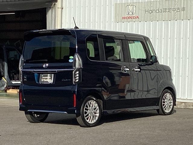 Ｎ－ＢＯＸカスタム Ｇ・Ｌターボホンダセンシング　プラズマクラスター技術搭載フルオート・エアコンディショナー　アレルクリーンプラスシート　Ｂソナー　シートヒータ　ベンチ　横滑り防止システム　整備点検記録簿　Ｗエアバック　サイドエアバック　ターボ車（8枚目）