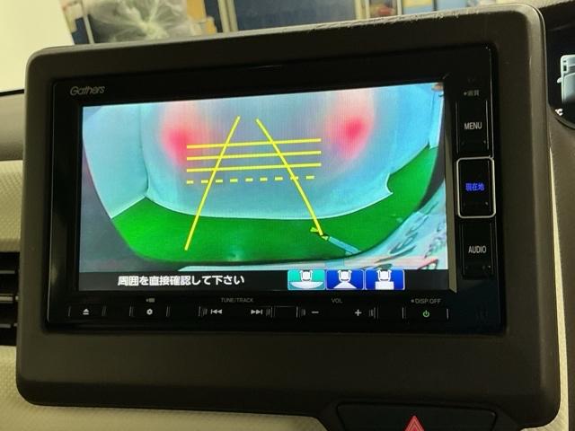 N-BOX L ドラレコ ナビ Rカメラ ブルートゥース バックセンサー 地デジフルセグTV Wエアバッグ 前席シートヒーター USB接続 記録簿付 LED リモコンキー Bカメラ ETC イモビ DVD VSA(12枚目)