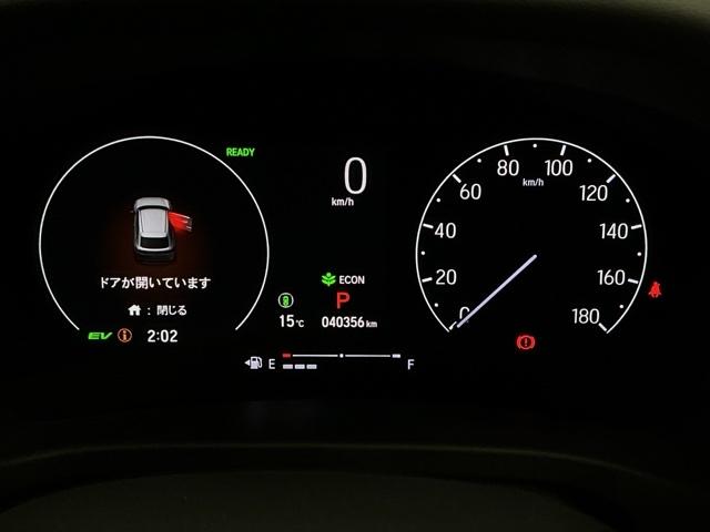 ヴェゼル ｅ：ＨＥＶＺ　ドラレコ　ナビ　Ｒカメラ　ブルートゥース　Ｓヒータ　地デジフルセグＴＶ　定期点検記録簿　電動テールゲート　サイドエアバッグ　後カメラ　前後障害物センサー　横滑防止装置　エアコン　ＬＥＤヘットライト（36枚目）