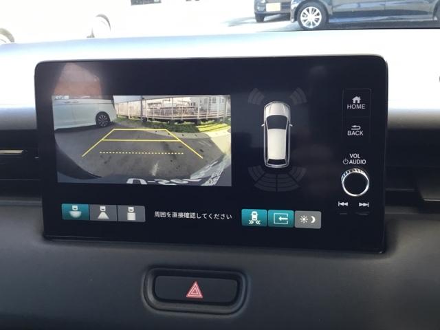 ヴェゼル ｅ：ＨＥＶＺ　ホンダコネクトディスプレイ　ＥＴＣ２．０　Ｓヒータ　地デジフルセグＴＶ　電動テールゲート　サイドエアバッグ　後カメラ　前後障害物センサー　横滑防止装置　エアコン　ＬＥＤヘットライト　パワステ　ナビＴＶ（20枚目）