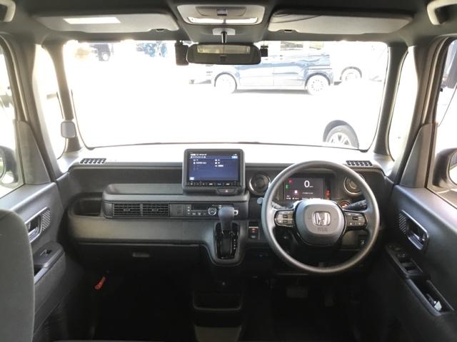 Ｎ－ＢＯＸカスタム ベースグレード　デモカー　純正ナビ　ＥＴＣ　前後ドラレコ　ベンチシ－ト　アクティブクルーズ　禁煙　フルセグ対応　前席シートヒーター　イモビライザー　ＵＳＢ　運転席エアバッグ　スマートキー＆プッシュスタート　Ｂモニター（2枚目）