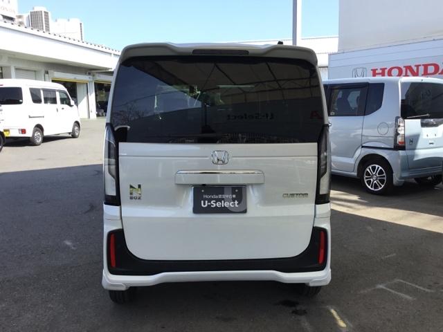 Ｎ－ＢＯＸカスタム ベースグレード　デモカー　純正ナビ　ＥＴＣ　前後ドラレコ　ベンチシ－ト　アクティブクルーズ　禁煙　フルセグ対応　前席シートヒーター　イモビライザー　ＵＳＢ　運転席エアバッグ　スマートキー＆プッシュスタート　Ｂモニター（8枚目）