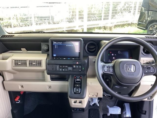 ｅ：ファン　試乗車　純正ナビ　フルセグ　ＥＴＣ　運転席シートヒーター　サイドカーテンエアバック　地デジチューナー　電動格納ミラー　整備記録簿　インテリキー　デモカーＵＰ　ＵＳＢ　エアコン　両側スライドドア　ＥＳＣ（画像2）