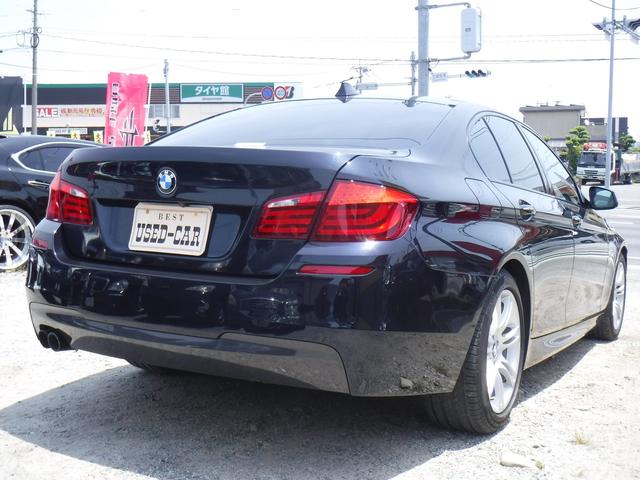 528i Mスポーツパッケージ・純正マルチ・黒革シート・D車(9枚目)