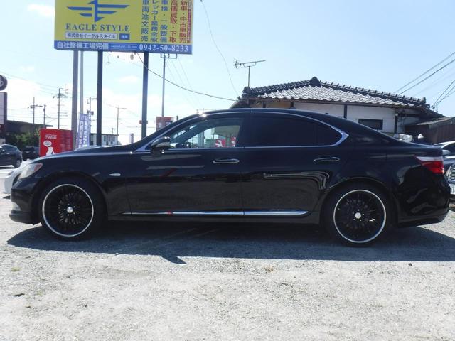 LS460 バージョンU Iパッケージ 純正HDDナビ・純正黒革シート・サンルーフ・社外20AW・マクレビ・DVD/CD/MD・レーダークルーズ・プリクラ・LAK・イージークローザー・リアエンタ・シートH/AC・ETC・取説・記録簿(13枚目)