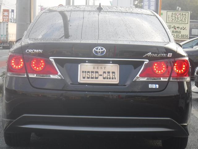 クラウンハイブリッド アスリートＧ　モデリスタＦスポ・純正ＳＤナビ・ＣＤ録音・ＤＶＤ再生・フルセグＴＶ・Ｂカメラ・Ｂｌｕｅｔｏｏｔｈ・黒革ＰＷ・サンルーフ・プリクラ・クリソナ・クルコン・１８ＡＷ・スマートキー・ＥＴＣ・電格ミラー・車高調（12枚目）