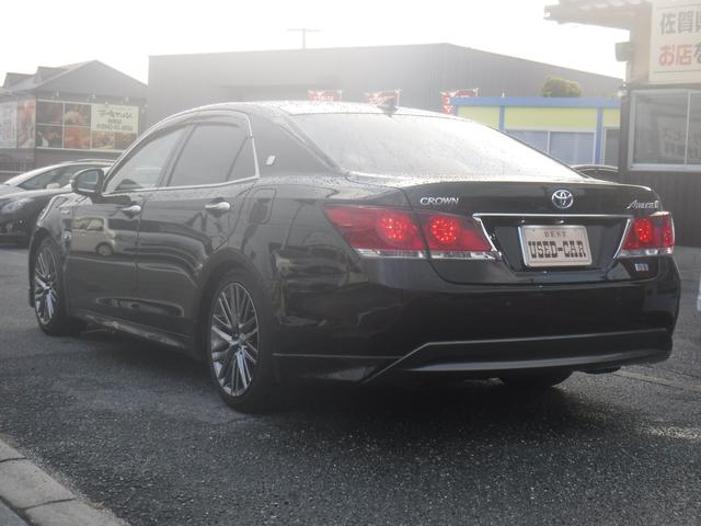 クラウンハイブリッド アスリートＧ　モデリスタＦスポ・純正ＳＤナビ・ＣＤ録音・ＤＶＤ再生・フルセグＴＶ・Ｂカメラ・Ｂｌｕｅｔｏｏｔｈ・黒革ＰＷ・サンルーフ・プリクラ・クリソナ・クルコン・１８ＡＷ・スマートキー・ＥＴＣ・電格ミラー・車高調（14枚目）