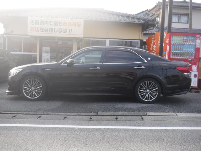 クラウンハイブリッド アスリートＧ　モデリスタＦスポ・純正ＳＤナビ・ＣＤ録音・ＤＶＤ再生・フルセグＴＶ・Ｂカメラ・Ｂｌｕｅｔｏｏｔｈ・黒革ＰＷ・サンルーフ・プリクラ・クリソナ・クルコン・１８ＡＷ・スマートキー・ＥＴＣ・電格ミラー・車高調（19枚目）