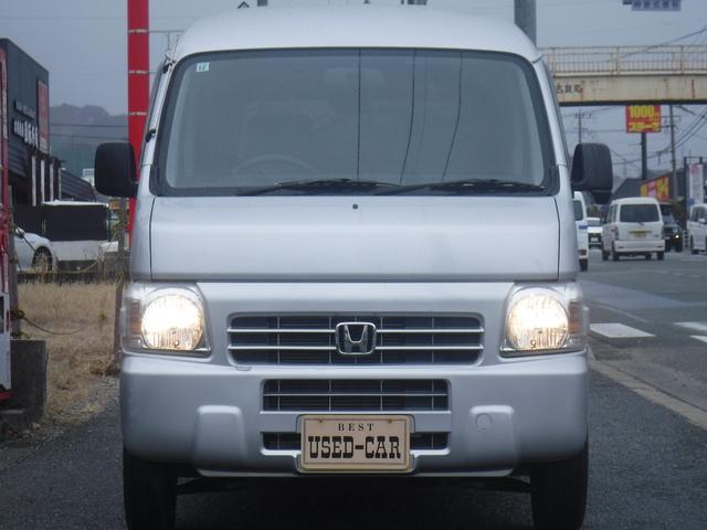 アクティバン ＳＤＸ－Ｈｉ　５ＭＴ・Ｔベルト＋ウォポン交換済・新品タイヤ４本交換済・ハイルーフ・キーレス・ライトレベライザー・ドアバイザー・４ナンバー・４人乗・パワステ・エアコン・ドリンクホルダー・Ｗエアバック・取説・整備記録簿（4枚目）