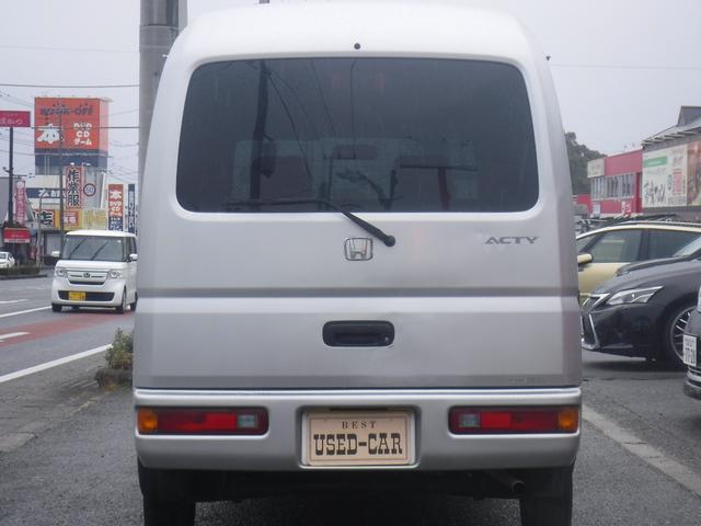 アクティバン ＳＤＸ－Ｈｉ　５ＭＴ・Ｔベルト＋ウォポン交換済・新品タイヤ４本交換済・ハイルーフ・キーレス・ライトレベライザー・ドアバイザー・４ナンバー・４人乗・パワステ・エアコン・ドリンクホルダー・Ｗエアバック・取説・整備記録簿（10枚目）