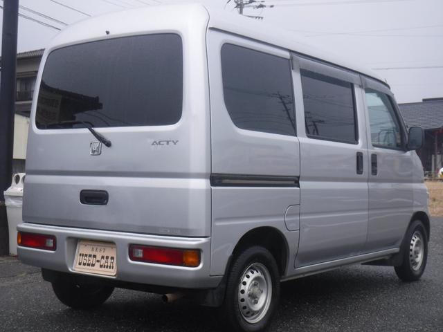 アクティバン ＳＤＸ－Ｈｉ　５ＭＴ・Ｔベルト＋ウォポン交換済・新品タイヤ４本交換済・ハイルーフ・キーレス・ライトレベライザー・ドアバイザー・４ナンバー・４人乗・パワステ・エアコン・ドリンクホルダー・Ｗエアバック・取説・整備記録簿（18枚目）