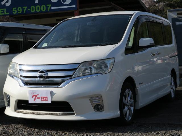 セレナ ハイウェイスター　Ｓ－ハイブリッド　両側電動スライドドア　ナビ　フルセグ　バックモニター　ＦＤモニター　インテリキー＆プッシュスタート　セキュリティ　純正１５インチアルミ（2枚目）
