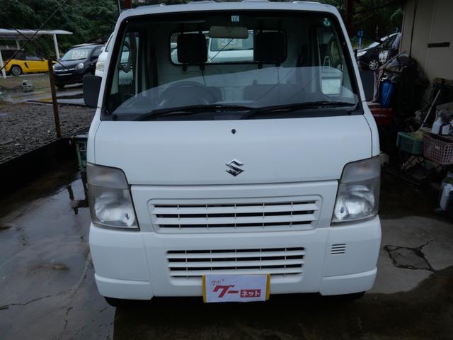 キャリイトラック KCエアコン・パワステ エアコン パワーステアリング ラジオ ライトレベル調節 三方開 荷台ガード(3枚目)